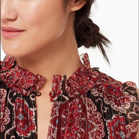 NWT Kate Spade Medallion Metallic Dress - Picture 3 of 6